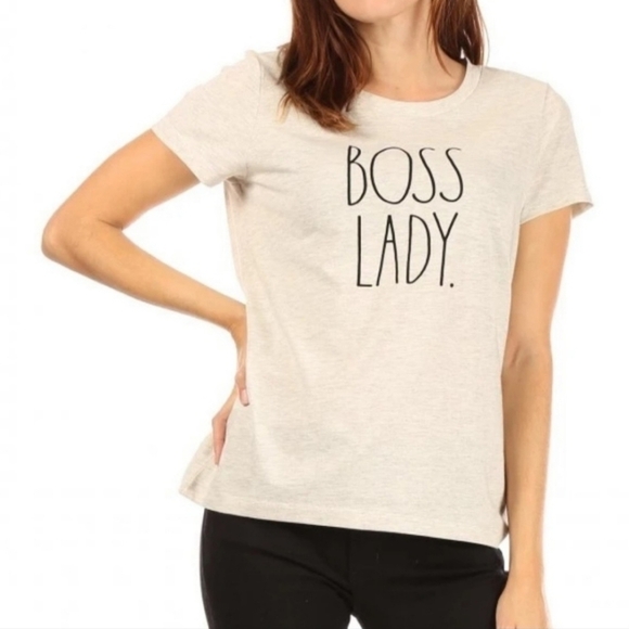 NWT Rae Dunn Boss Lady Tee - Picture 1 of 5